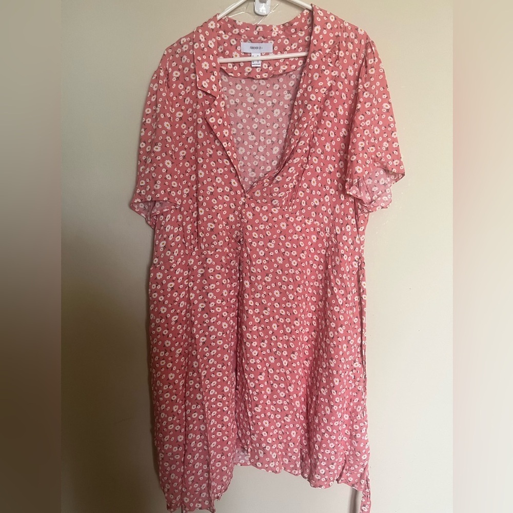 Pink Floral Dress